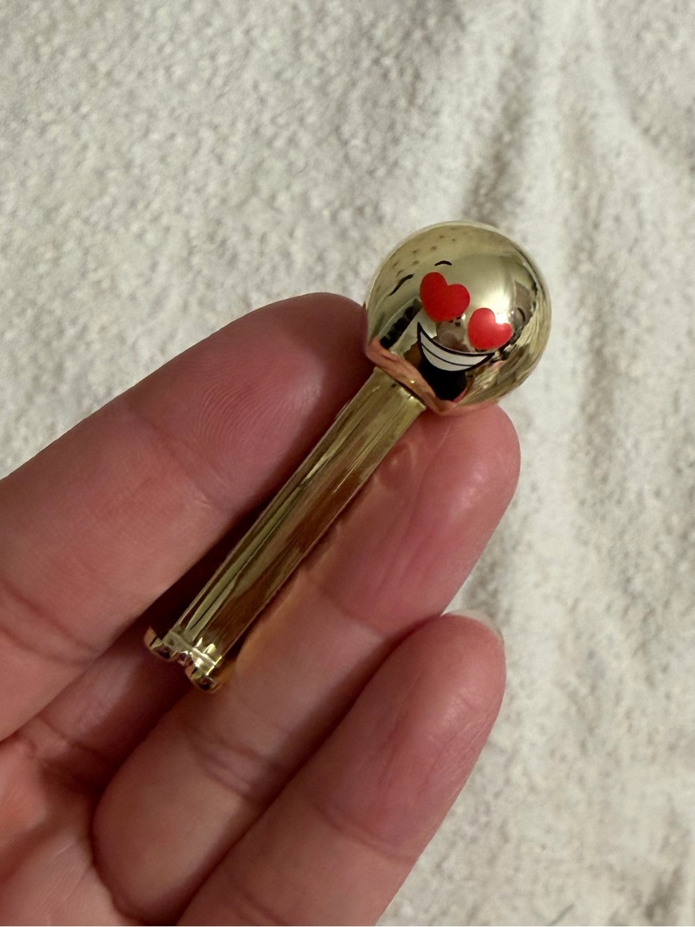 ULTRA RARE Mini Brands Gold Emoji Heart-Eyes Surprise
